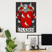 Nash Coat of Arms Print (Thuiskantoor)