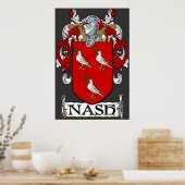 Nash Coat of Arms Print (Keuken)