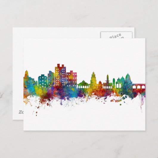 Nashik Skyline India Briefkaart (Voorkant / Achterkant)