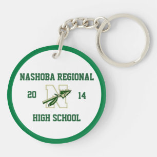 Nashoba Regional - Altijd een hoofdman - Klas Jaar Sleutelhanger
