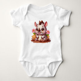 Nashornbaby Romper
