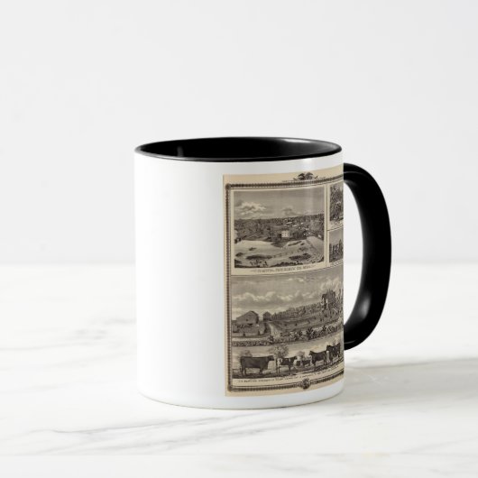 Nashua-boerderij en verblijf mok (Voorkant rechts)