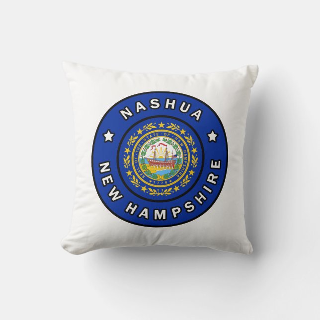 Nashua New Hampshire Kussen (Voorkant)