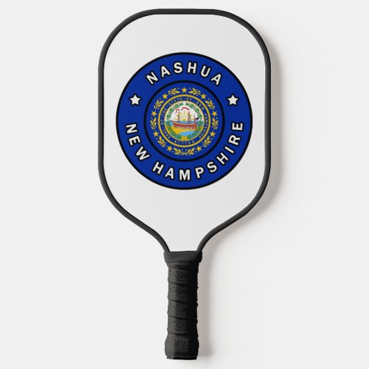 Nashua New Hampshire Pickleball Paddle (Achterkant)