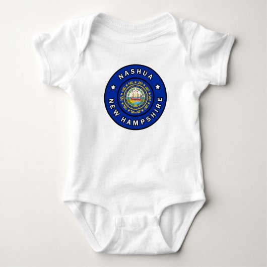 Nashua New Hampshire Romper (Voorkant)