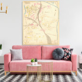 Nashua, Ward 3, 7 Canvas Afdruk (Insitu (Woonkamer))