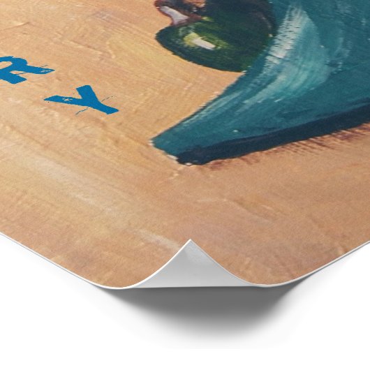 Nashville, affiche de pays chaud (Coin)