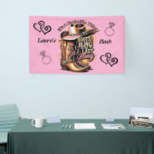 Nashville Afscheidsparty - Laarzen en Glitters Spandoek (Beurs)