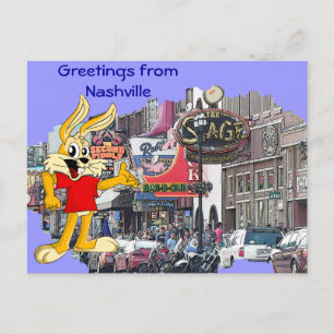 Nashville - ansichtkaart briefkaart