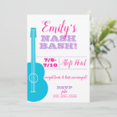 Nashville/Austin Bachelorette Party Uitnodiging (Staand voorkant)