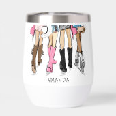 Nashville Bachelorette Mode Boot Cowboy Personnali (Arrière)