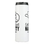 Nashville Bachelorette Party Custom Bridesmaid Thermosbeker (Achterkant)