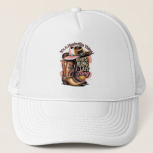 Nashville Bachelorette Party - Laarzen en Glitters Trucker Pet