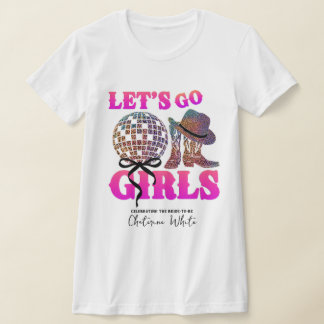 Nashville Bachelorette Rodeo Weekend Itinerary  T-shirt