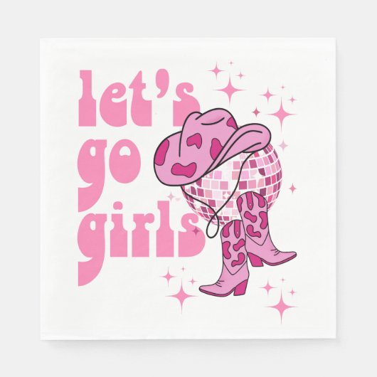 Nashville Bachelorette Rodeo Weekend Servet (Voorkant)