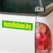Nashville Baha'i Bumpersticker (Op Truck)