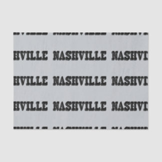 Nashville Black Block Tissuepapier
