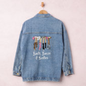 Nashville Boot Booze & Besties Bachelorette Denim Jacket (Hangar)