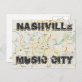 Nashville Briefkaart (Voorkant / Achterkant)