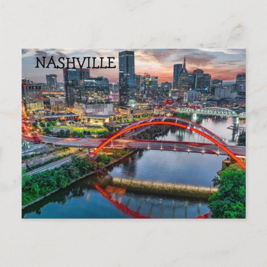 NASHVILLE BRIEFKAART (Voorkant)