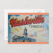 Nashville Capitol Briefkaart (Voorkant / Achterkant)