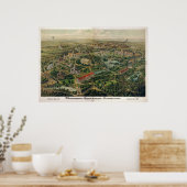 Nashville Cent. Expo, 1876 (Hndsn) BigMapBlog.com Poster (Keuken)