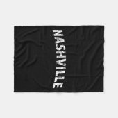 Nashville Clic _2 Fleece Deken (Voorkant (Horizontaal))