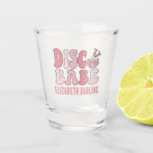 Nashville Disco Bachelorette Custom Bridesmaid Shot Glas (Voorkant)