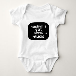 Nashville Eat Sleep Music Romper