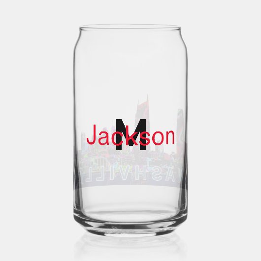 Nashville en graffiti avec monogramme (Verso)