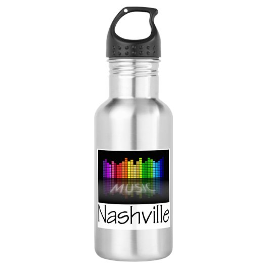 Nashville Equalizer Waterfles (Voorkant)