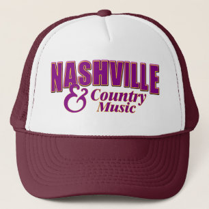 Nashville et casquette de camionneur de musique