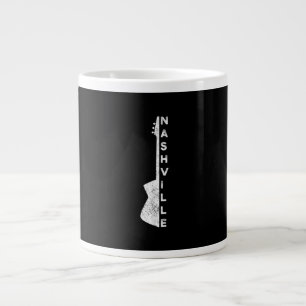 Nashville Guitar Country Music Lovers Gifts Extra Grote Beker