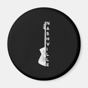 Nashville Guitar Country Music Lovers Gifts Magneet