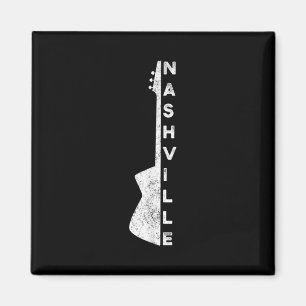 Nashville Guitar Country Music Lovers Gifts Magneet
