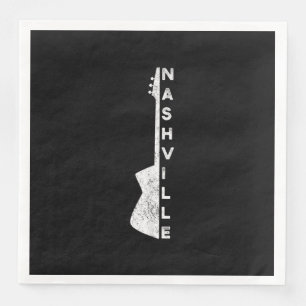 Nashville Guitar Country Music Lovers Gifts Servet
