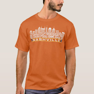 Nashville Hockey Team Alle tijd Legends Nashville T-shirt