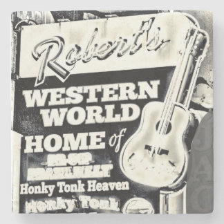 NASHVILLE HONKY TONK STENEN ONDERZETTER