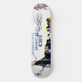 Nashville is Music City Skateboard (Voorkant)