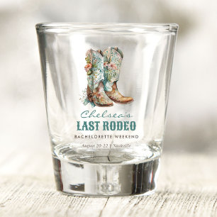 Nashville Laatste Rodeo Boots Bachelorette Party Shot Glas