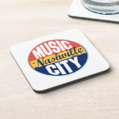 Nashville  Label Bier Onderzetter (Linkerzijde)
