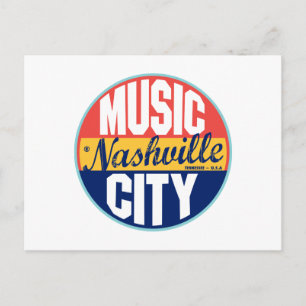 Nashville  Label Briefkaart