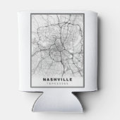 Nashville Map Blikjeskoeler (Achterkant)