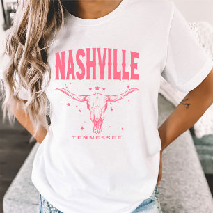 Nashville Meisjesuitje Laatste Feestje In Nash Cow T-shirt