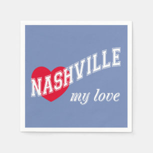 Nashville mijn liefde servet