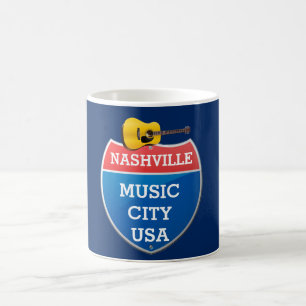 Nashville - Music City - koffiemok