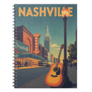 Nashville Music City Notitieboek