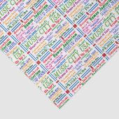 Nashville Music City Tissuepapier (Detail)