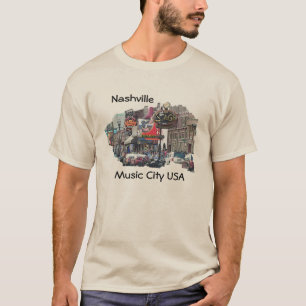 Nashville Music City USA T-shirt