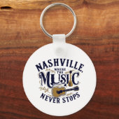 Nashville Music Sleutelhanger (Achterkant)